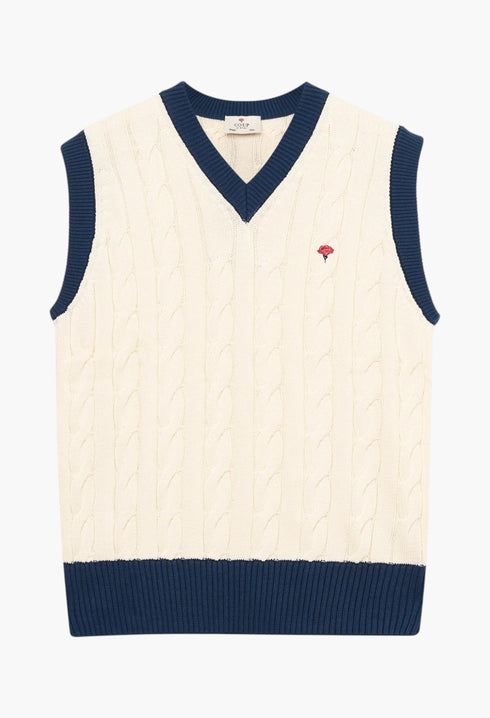 Coup Vest – Off White - GLAM MODA